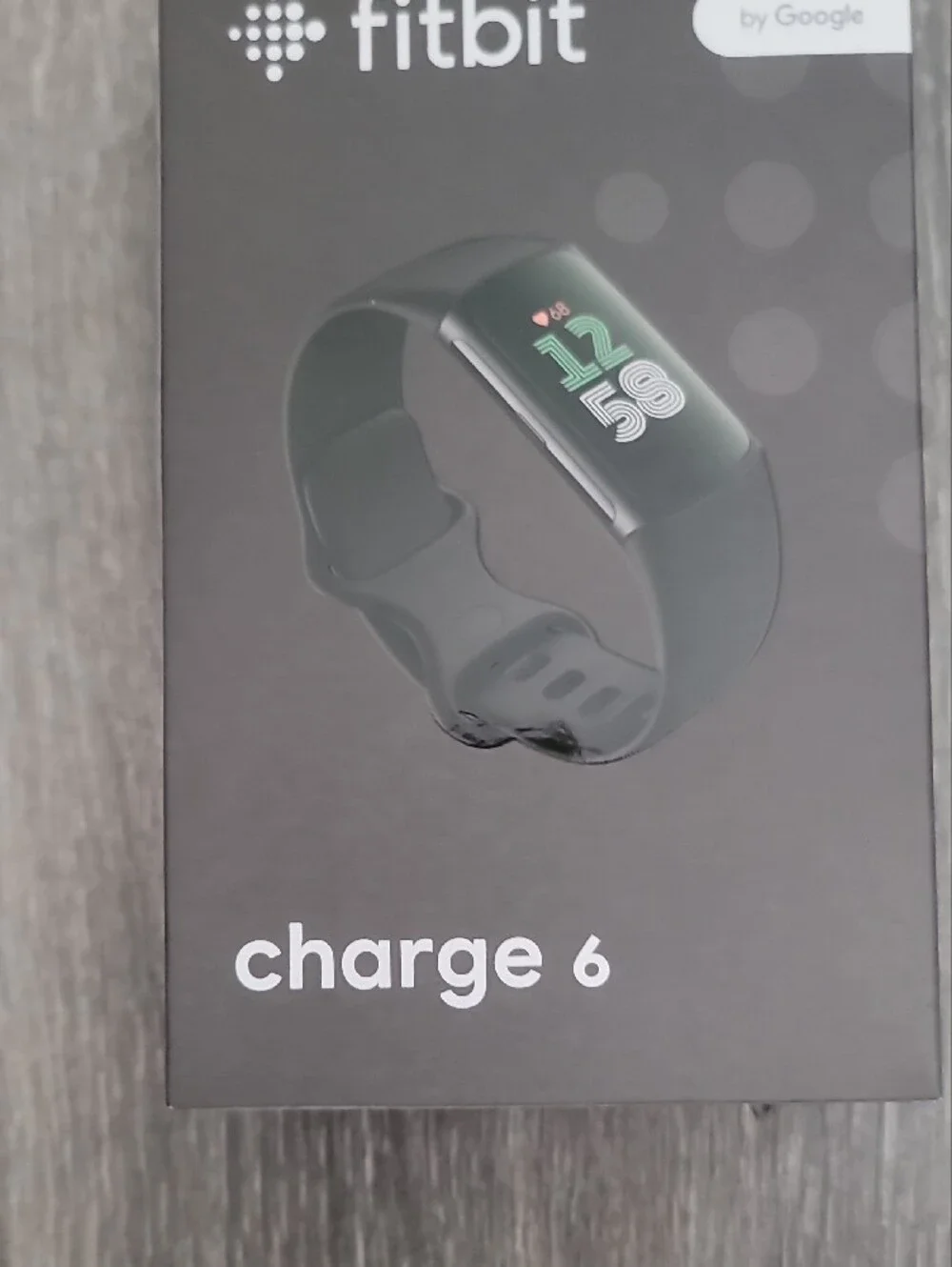 Google Fitbit Charge 6 Black Fitness Tracker